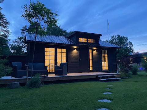 Tiny house hidden in the backyard