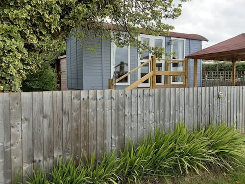 Successful Airbnb property: Shepherds Hut with a view of the Somerset levels in Somerset