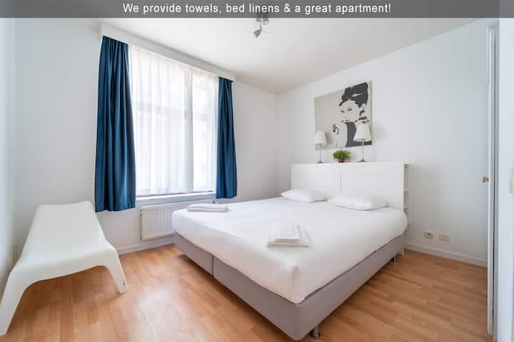 Homely Modern City Central Apartment (EU District)