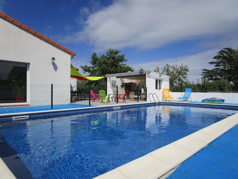 Private pool villa, close to forest and beach