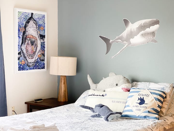 SHARK ROOM, yeah might be The Lost Loggerhead but maybe the turtle got invited to dinner- LOL Rest safely in the room with Bruce and Hammy the hammer head