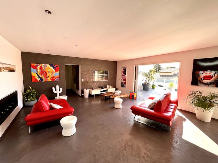 Villa De Plein Pied Vue Mer à Hyeres Carqueiranne - Côte d'Azur