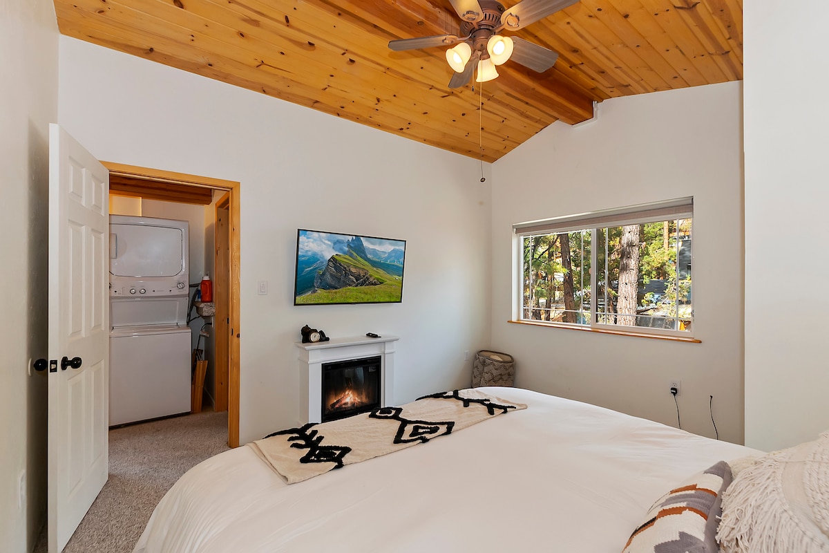 La chimenea del dormitorio no está disponible.