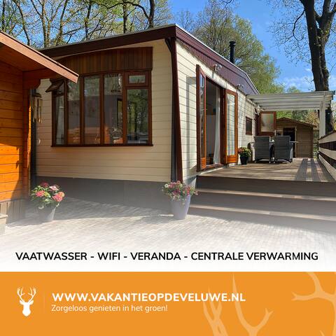 Lovely chalet in the middle of the Veluwe
