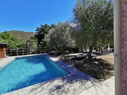F3 in Villa ZenCorse with pool  4 km beaches