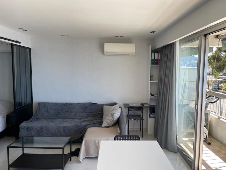 Studio éQuipé Vu Sur Mer à Menton Roquebrune-cap-m - Menton