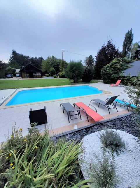 Breton house with pool, close to Don Valley