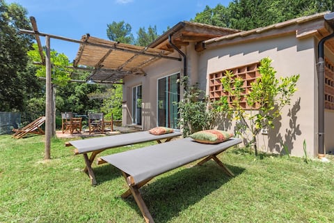 In touch with nature, molino,cottage with terrace