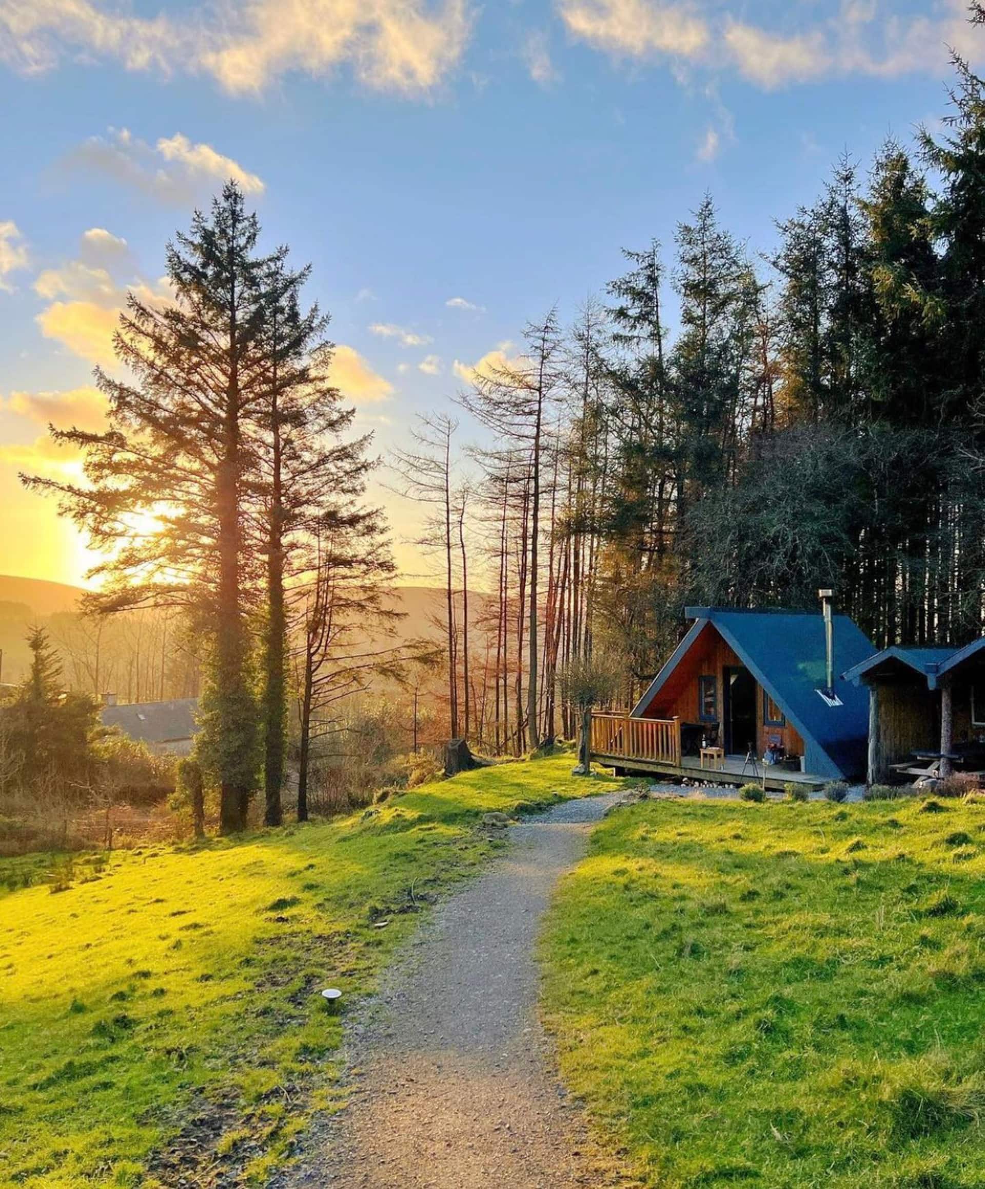 Tranquil Log Cabin in the Comeragh Mountains (2/2)