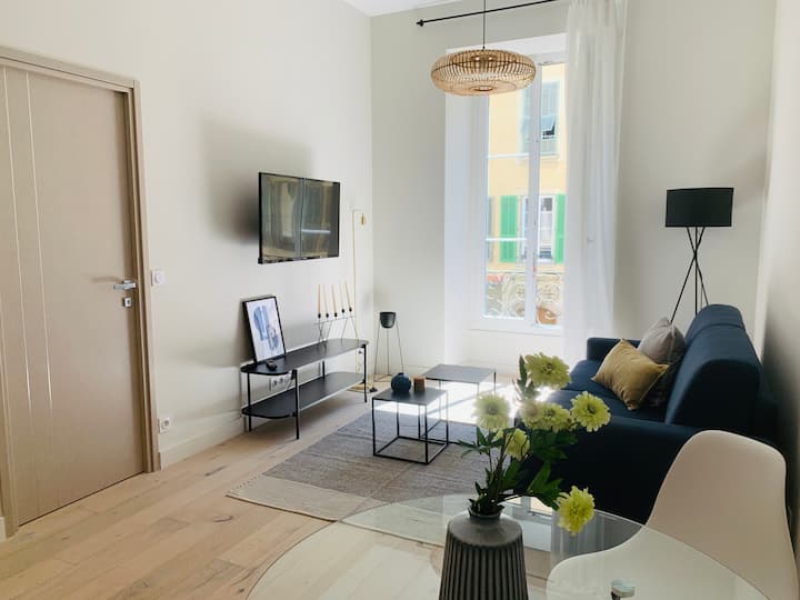Charming & Modern 2-room Apartment In Central Nice - Nice