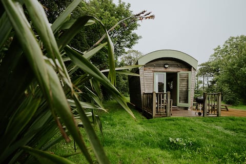 "The Arc" a self contained eco hut.