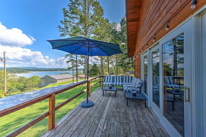 Acogedora cabaña de cobre con vistas al lago Beaver - Cabañas en alquiler  en Rogers, Arkansas, Estados Unidos - Airbnb