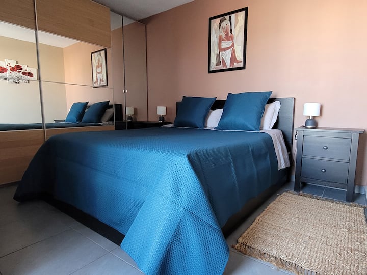 Habitación cama Queen size160x200