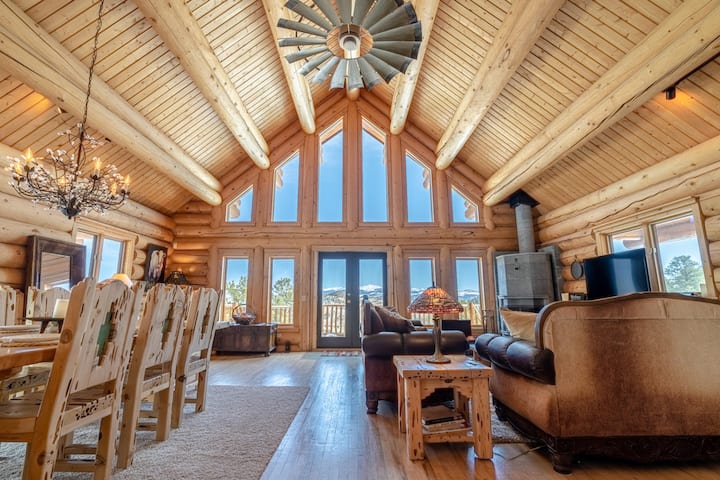 ★Whispering Aspen Ranch★ ~ Stunning Mountain Views - Cabins for Rent in ...