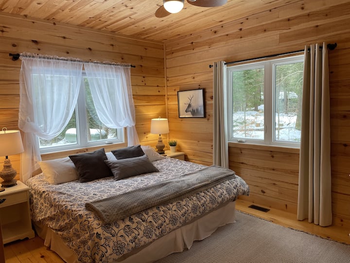 Master Bedroom with new King bed