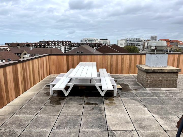 Ein gemütliches Penthouse am Meer mit Dachterrasse Condos zur Miete in Koksijde, Vlaanderen
