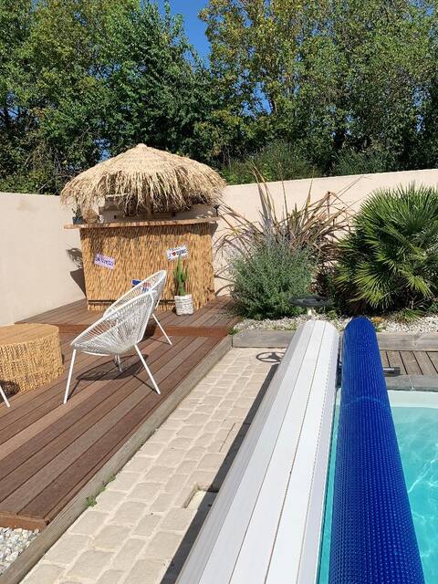 Charming House with Heated Pool