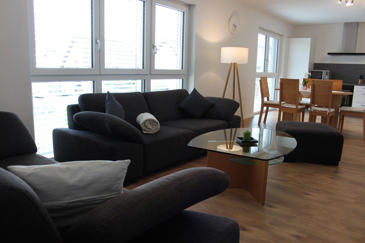 Popular Airbnb listing: modern, friendly apartment near Europapark in Ortenaukreis