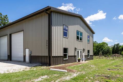 The Grovehouse 2 story barndo with huge yard