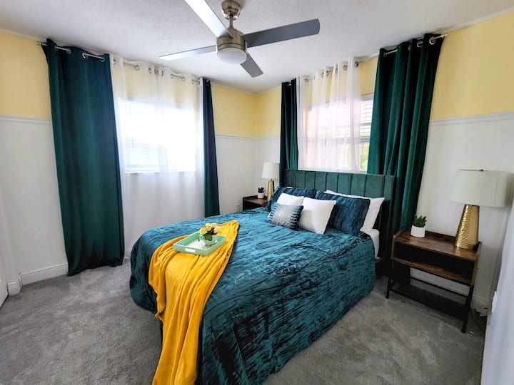 Segundo dormitorio, cama tamaño queen