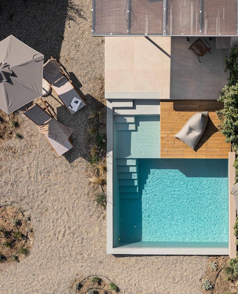 Etheres Sea View Villa-Private Pool
