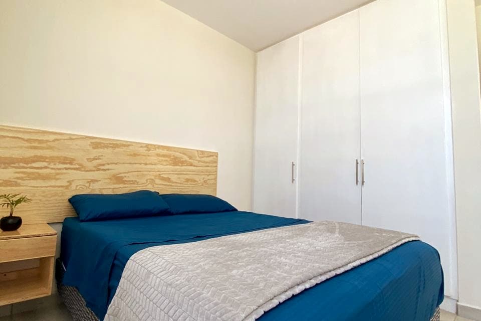 Master bedroom with large closet. View 1