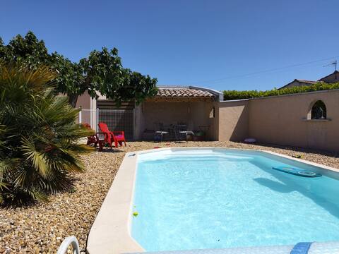 Ardèche villa with pool