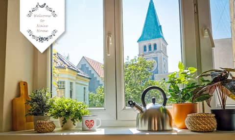Naive Folk Home in central Bratislava w nice view