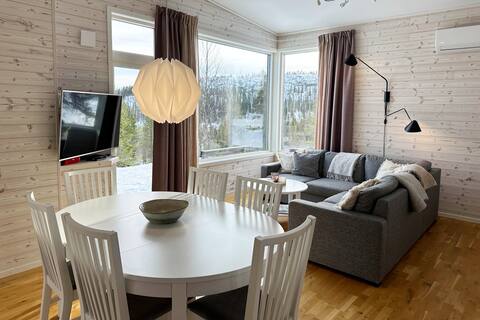 Modern and cozy mountain cabin, Galtispouda, Arjeplog