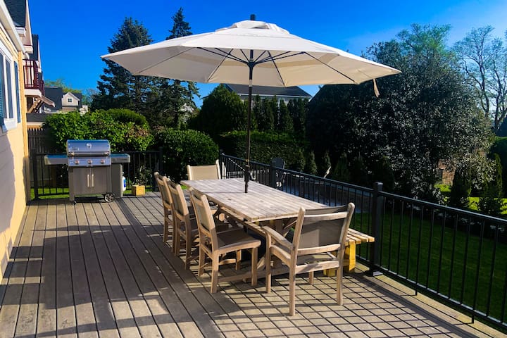 Easton’s Point walk to beaches!