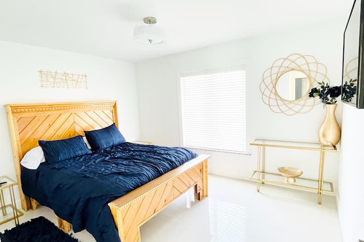 Habitación Gold & Blue