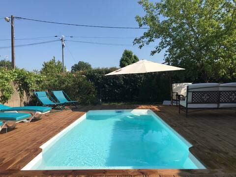 BEAUTIFUL VILLA WITH POOL, ARCACHON BAY, 10 people