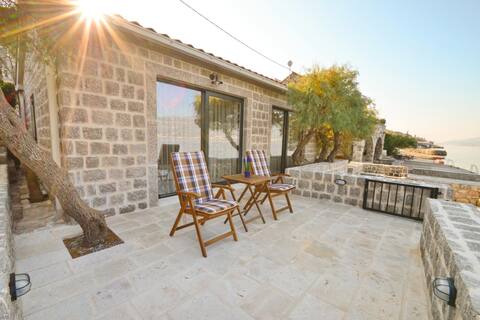 Beach Front Brand New Stone House for 2 Persons