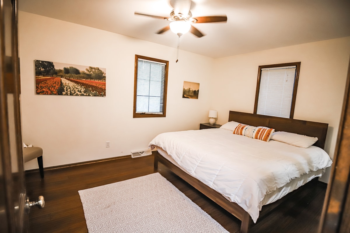 Dormitorio principal en la planta superior