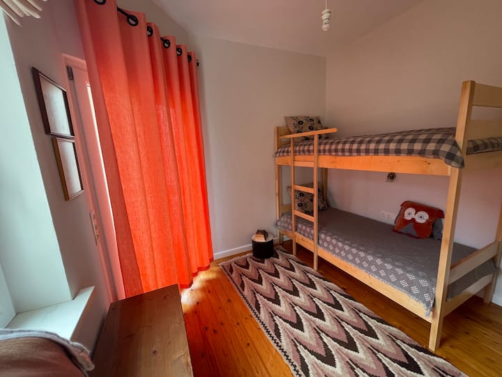 Tretia spálňa s poschodovou posteľou