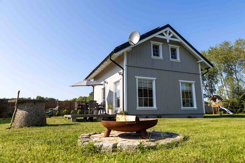 "Cozy wooden house"