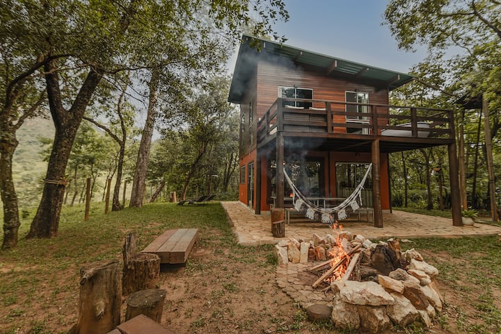 Chalet Verde Prána Serra da Moeda with hydromassage - Chalets for Rent in  Brumadinho, Minas Gerais, Brazil - Airbnb