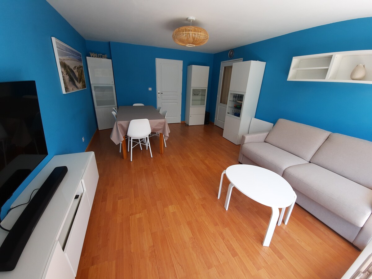 Airbnb performant: Bright apartment near the sea, LE TOUQUET center à Le Touquet Paris Plage