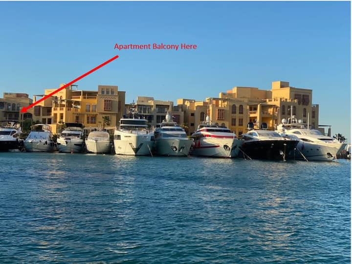 New Marina El Gouna Apt Spacious & Balcony view Condominiums for Rent in El Gouna, Red Sea