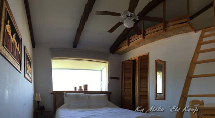 您可以在阁楼里睡觉。
孩子们非常喜欢！