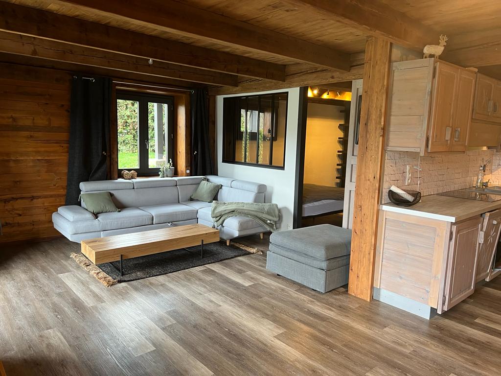 Successful Airbnb property: Apartment in cottage, exceptional views in La Plagne Tarentaise