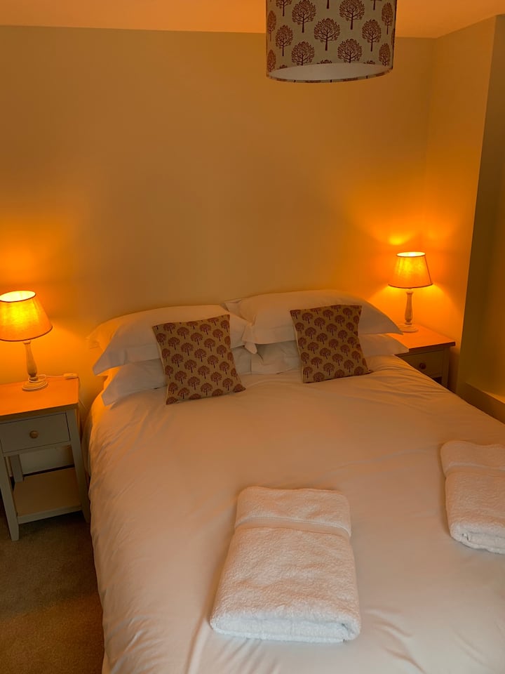 Chambre double 1 au rez-de-chaussée.