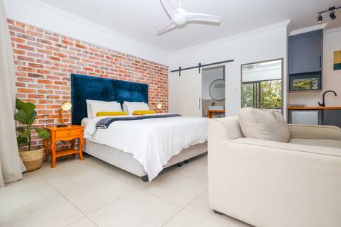 Centrally located, tranquil executive suite.