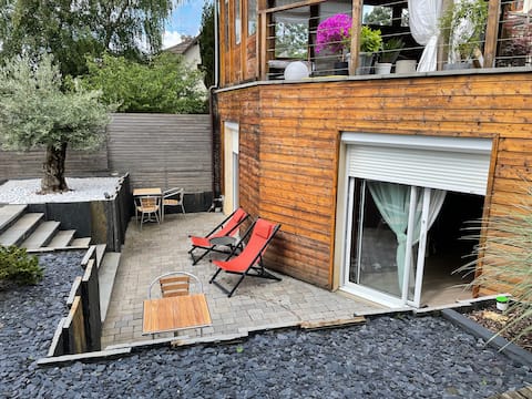 L'Olivier logement deux chambres doubles