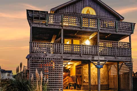 Walk to Beach • OBX Gem w/ Pool & Coastal Charm