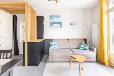 Top Airbnb: Dinard: studio 100 m from L'Ecluse beach à Dinard