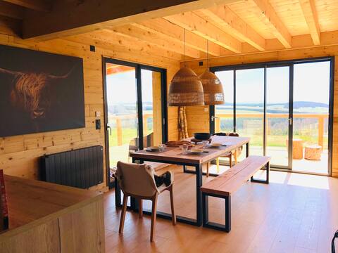 Chalet La Doudoune with exceptional views