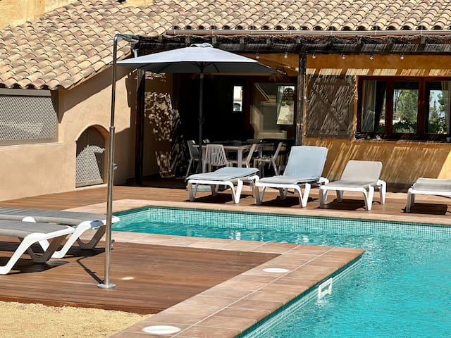 Villa at 1000 mts Platja Racó-Begur-10 people.