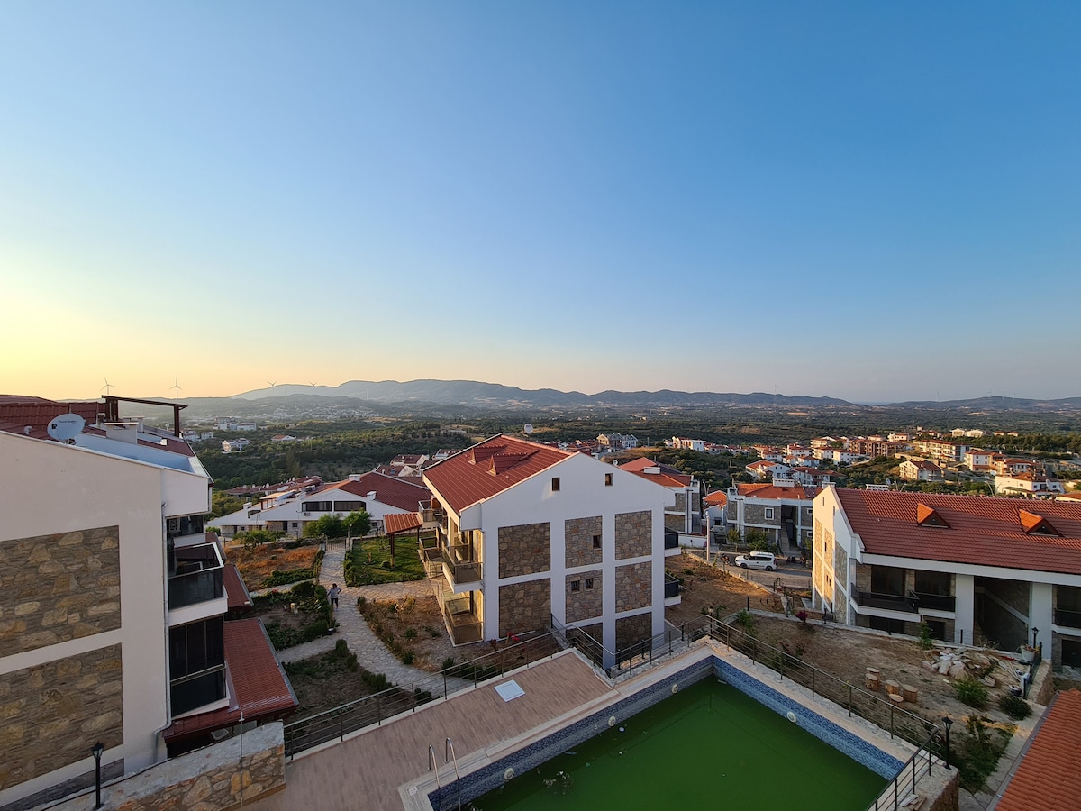 Datça Çınar Evleri 1+1 Balkonlu