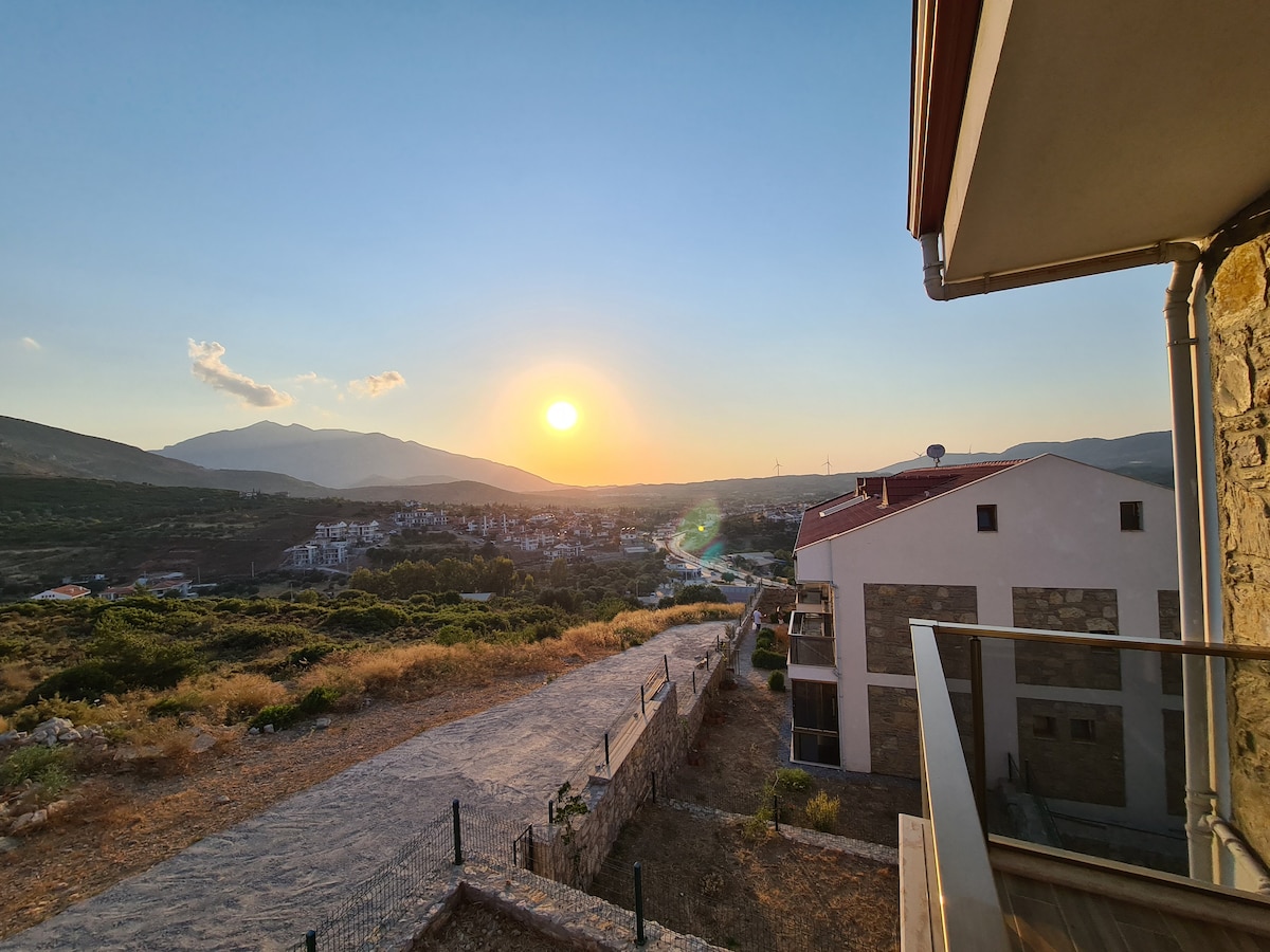 Datça Çınar Evleri 1+1 Balkonlu